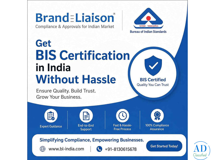 How to Get BIS Certification in India Without Hassle?