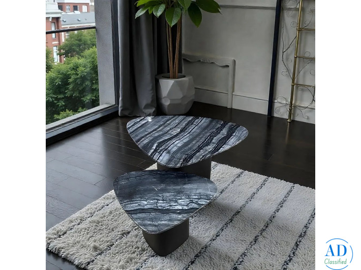 Vortex Nero Nesting Coffee Tables