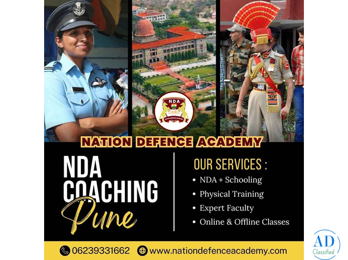 NDA Coaching with 11th in Pune