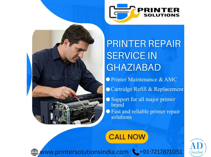 Printer Repair Service in Ghaziabad | Printer Solution India