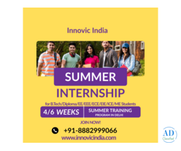 Best Summer Internship Training course in Delhi.