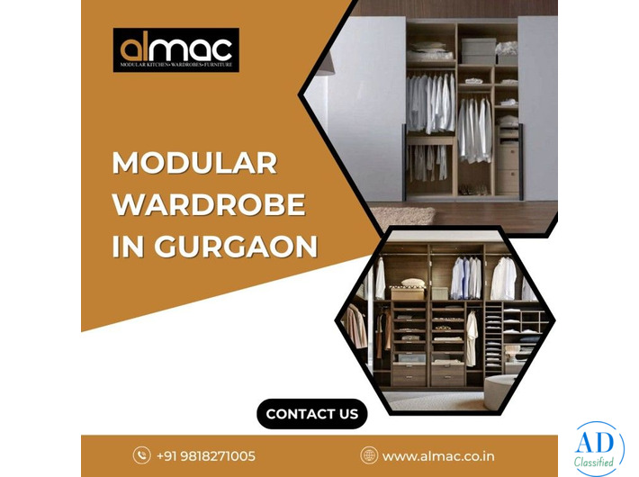Modular Wardrobe in Gurgaon | Almac Modular Kitchens & Interiors
