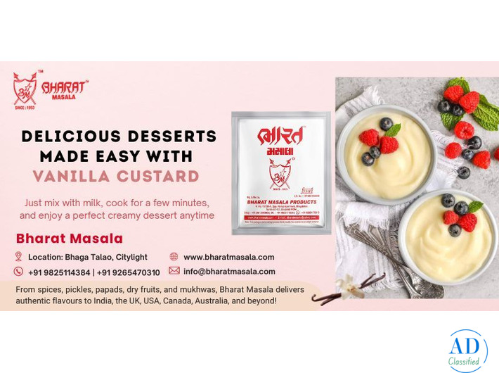 Delicious Desserts Made Easy with Vanilla Custard