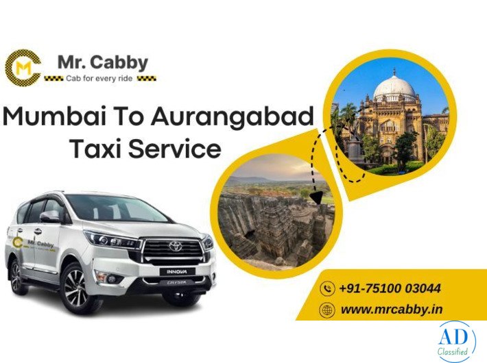 Book Mumbai to Aurangabad Taxi Service at Low Fare