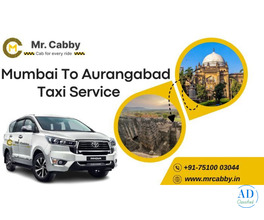 Book Mumbai to Aurangabad Taxi Service at Low Fare