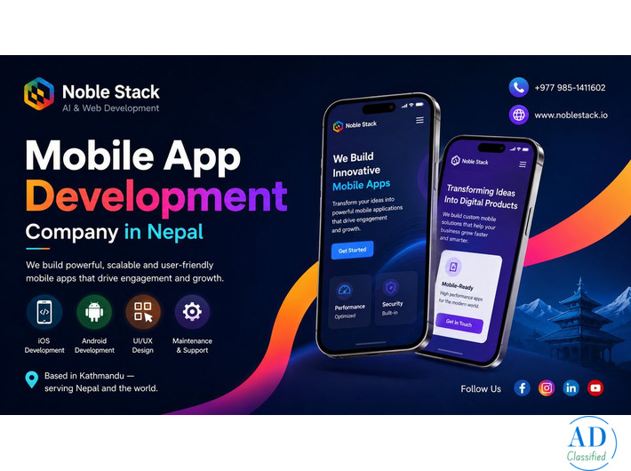 Noble Stack - Mobile App Development Agency in Nepal