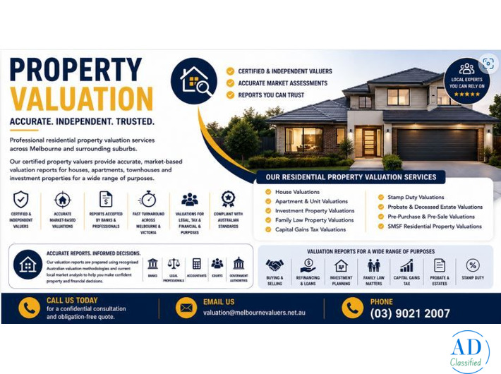 Property Valuation – Trusted Residential Valuation Experts in Melbourne