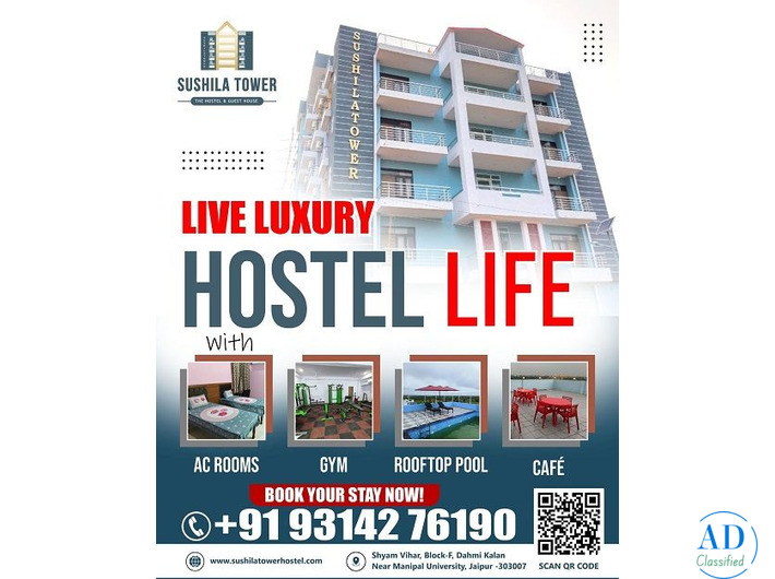 Best PG Hostel In Dahmi Kalan Jaipur