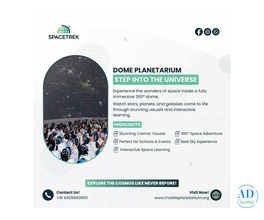Dome Planetarium Experience for Schools, Events & STEM Learning