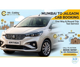 Mumbai to Jalgaon Cab Booking:One Way & Round Trip Taxi Service