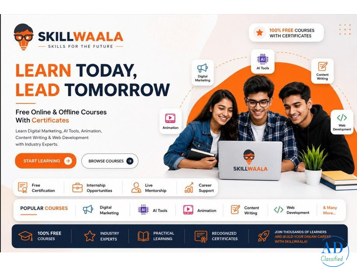 Free Career Courses & Skill Development Programs – Skillwaala