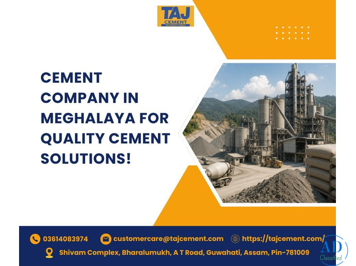 Cement Company in Meghalaya Delivering Durable Construction Solutions