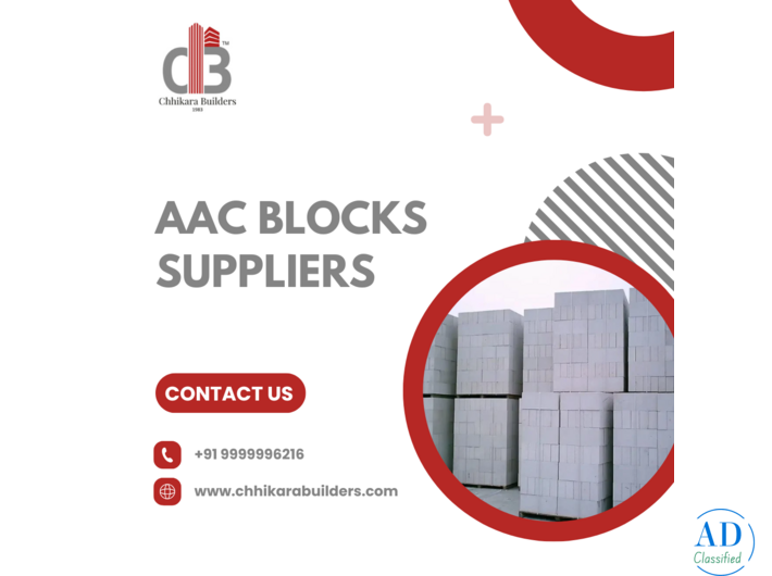 High-Quality AAC Blocks Suppliers | Chhikara Builders