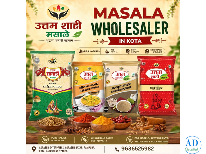 Uttam Shahi Masale - Best masale in kota