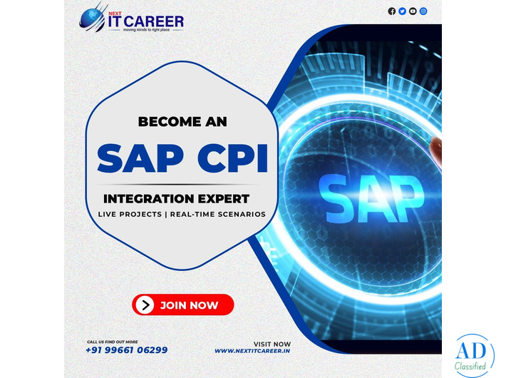 Next IT Career: The Best SAP CPI Training Institute in Hyderabad for a Successful Integration Career