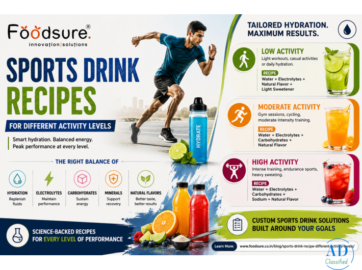Sports Drink Recipes for Different Activity Levels
