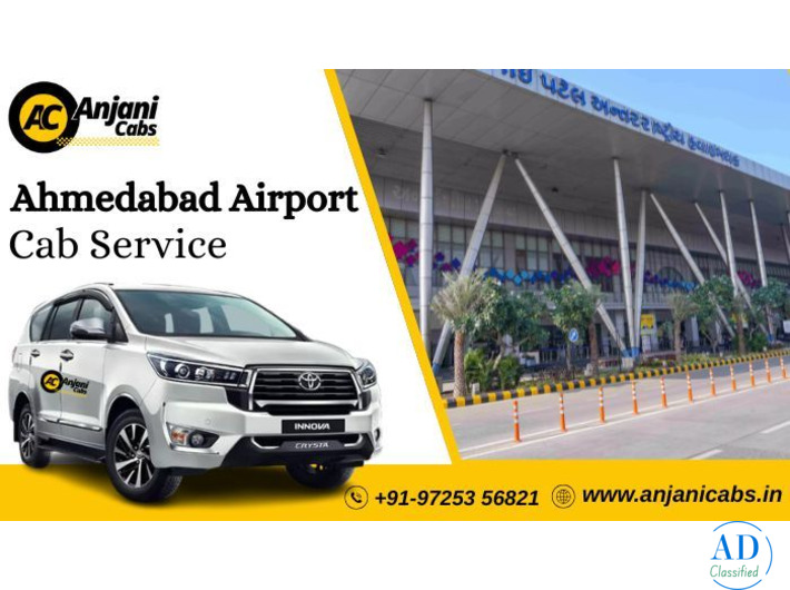 Book Ahmedabad Airport Cab Service - Anjani Cabs