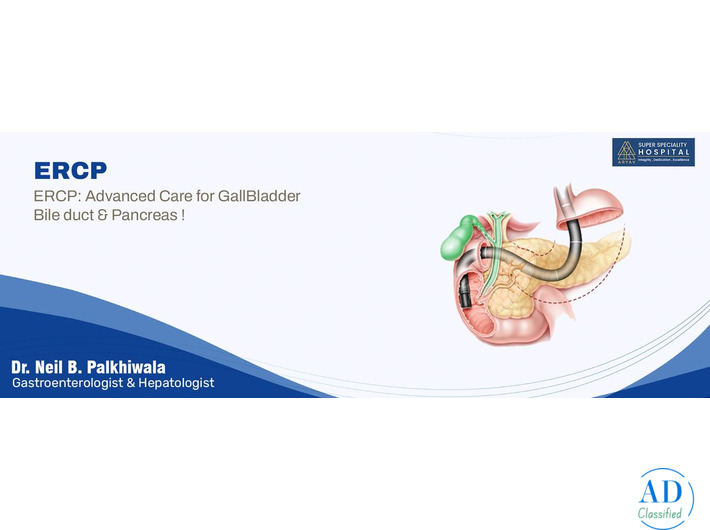 Advanced ERCP Treatment by Best Gastroenterologist in Ahmedabad