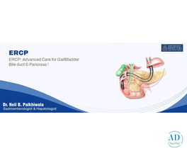 Advanced ERCP Treatment by Best Gastroenterologist in Ahmedabad
