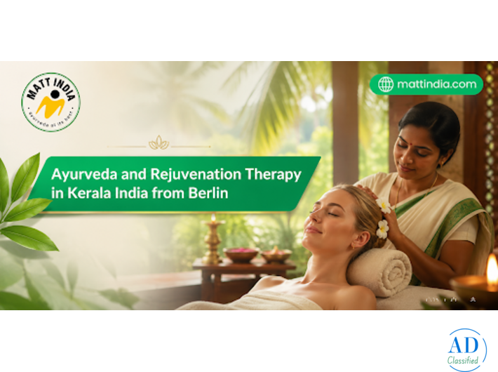 Ayurveda and Rejuvenation Therapy in Kerala India from Berlin