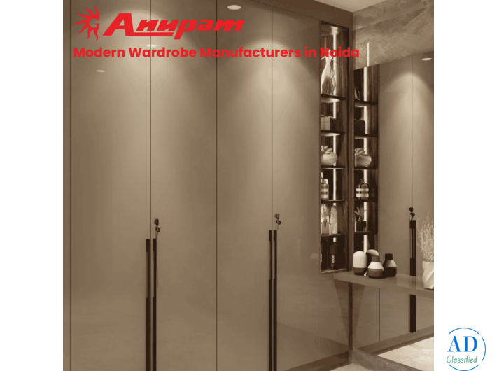 Luxury Modular Wardrobe Designs in Noida
