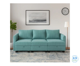 U-Shaped Sleeper Sectional Reversible Modular Sectional Sofa