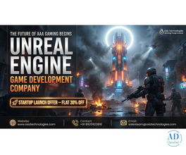 Step into AAA Game Development with Unreal Engine Experts - Flat 30% Startup Deal