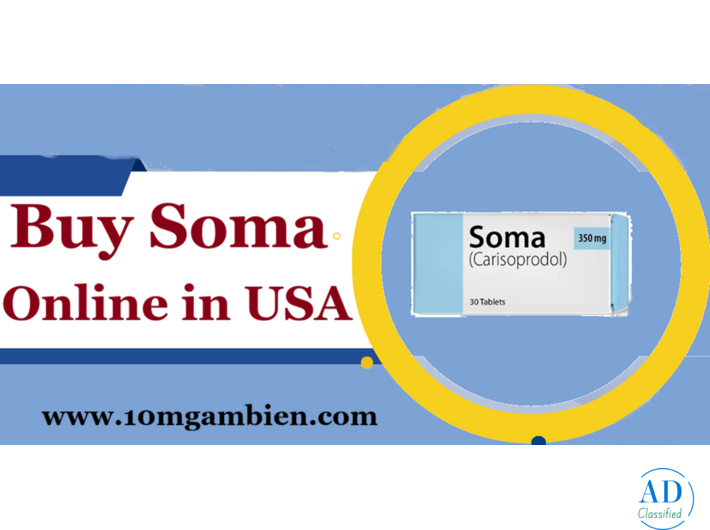 Soma for Sale – Genuine Carisoprodol Overnight Shipping