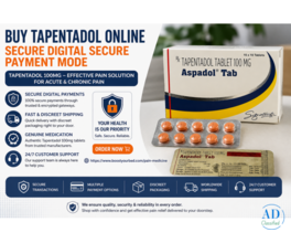 Tapentadol (Aspadol) Pill - Rapid Post-Surgery Pain Relief - Best Offer Live Today