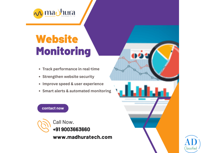 Continuous Website Monitoring – Madhura Technologies, Coimbatore