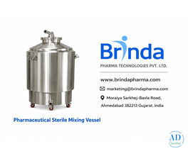 Pharmaceutical Sterile Mixing Vessel Exporter & Supplier
