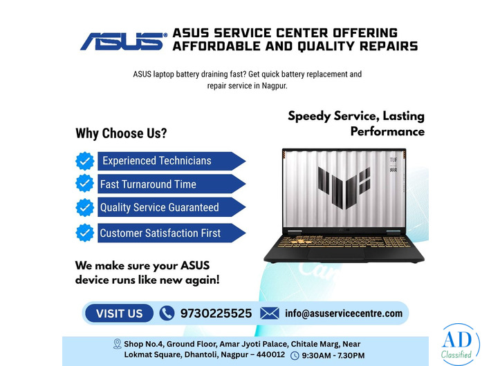 ASUS authorized service center Nagpur
