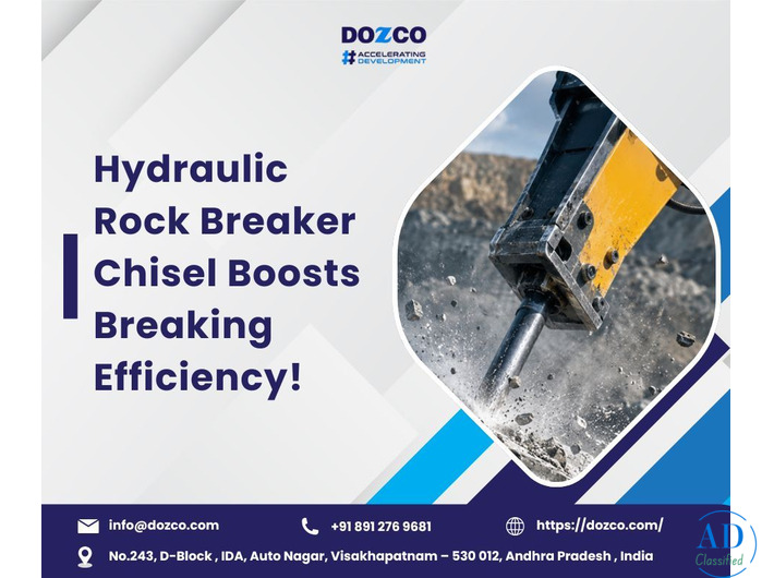 Heavy-Duty Hydraulic Rock Breaker Chisels for Tough Jobs