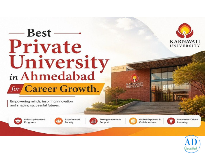 Best Private University in Ahmedabad for Career Growth