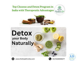 Top Cleanse and Detox Program in India with Therapeutic Advantages