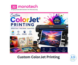 Advanced Custom ColorJet Printing Solutions | 3D Monotech