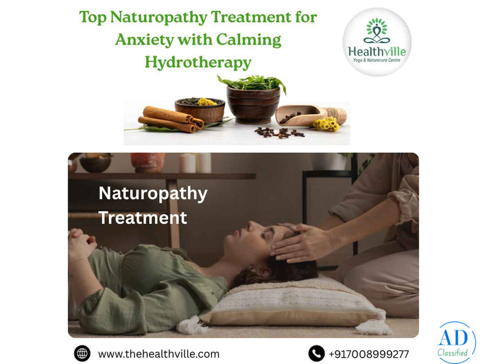 Top Naturopathy Treatment for Anxiety with Calming Hydrotherapy