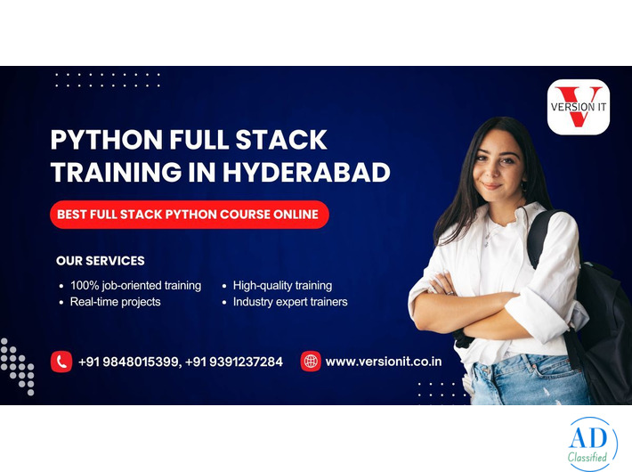 Python Full Stack Training in Hyderabad | Real-Time Projects