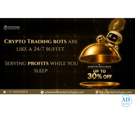 Startup Success Deal – Claim Flat 30% OFF on Crypto Trading Bot Solutions