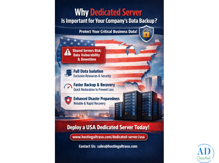 Why Dedicated Server Is Important for Your Company’s Data Backup?