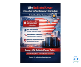 Why Dedicated Server Is Important for Your Company’s Data Backup?