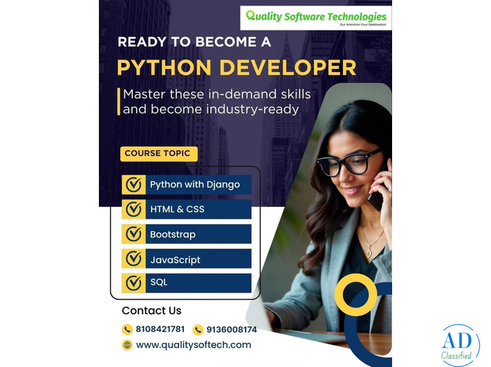 Best Python Full Stack Course in Thane Mumbai | 100% Placement Assistance
