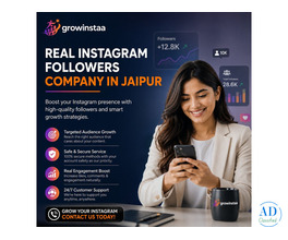 Real Instagram Followers Company in Jaipur – Why Authentic Growth Matters in