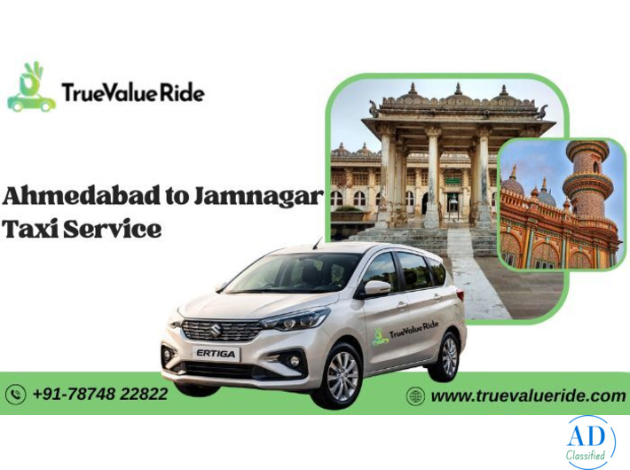 Hire Ahmedabad To Jamnagar Taxi Service - True Value Ride