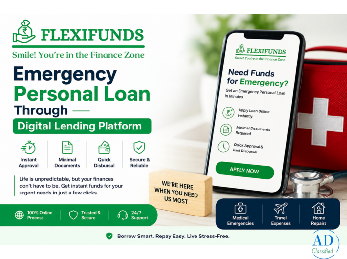 Emergency Personal Loan Through Digital Lending Platform