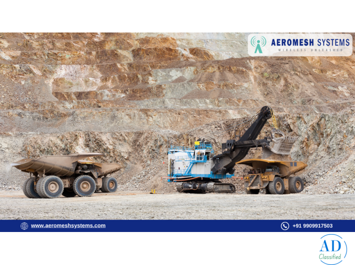 Flexible Deployment Infrastructure with a Private Wireless Network for Mines