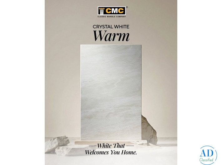 Warm White Marble with Subtle Warmth and Elegance | CMC