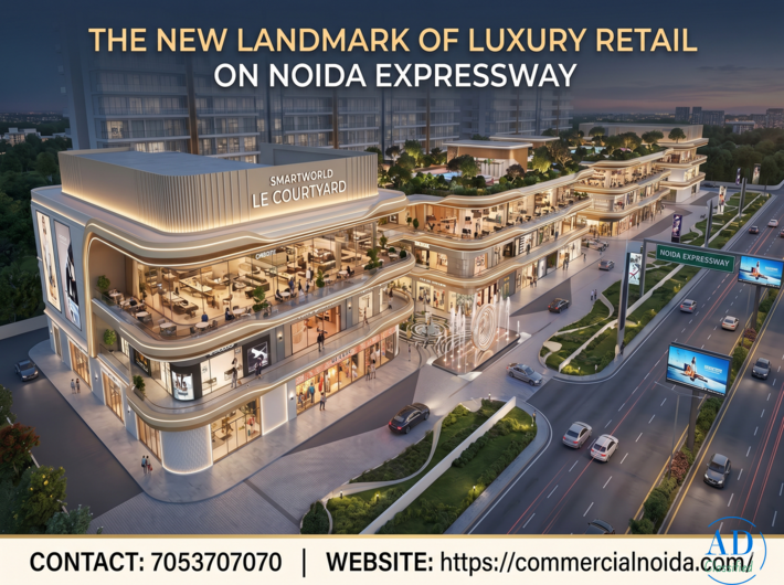 Luxury High-Street Retail & Dining at Smartworld Le Courtyard, Noida Expressway