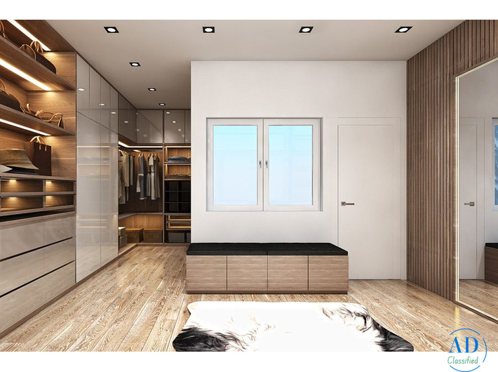Aristo Walkin Wardrobe by Innovante Studio