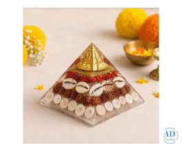 Lakshmi Yantra Pyramid for Wealth, Prosperity &amp; Positivity